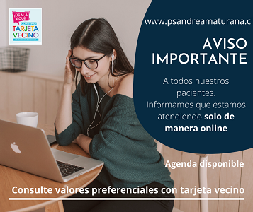 www.psandreamaturana.300png Debido a las disposiciones sanitarias solo estamos atendiendo Online.